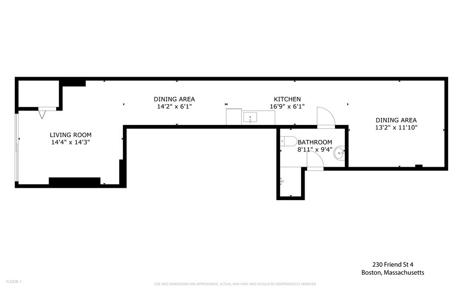 More Photos Of 228-230 Friend St, Boston Storefront Retail Office For Sale