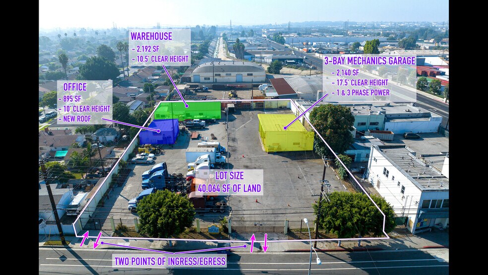 More Photos Of 712 E Alondra Blvd, Compton Warehouse For Lease