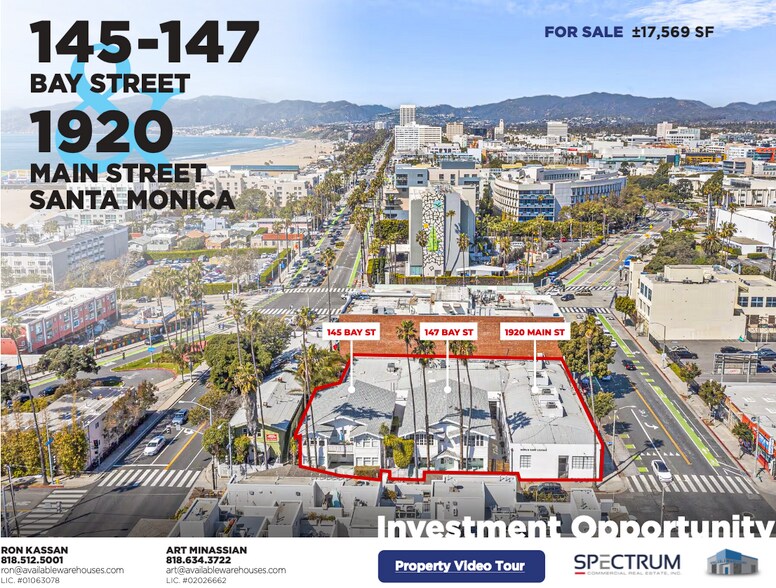 Primary Photo Of 145-147 Bay St, Santa Monica Loft Creative Space For Sale