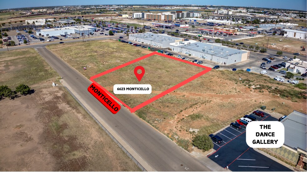 Primary Photo Of 6623 Monticello Avenue, Lubbock Land For Sale