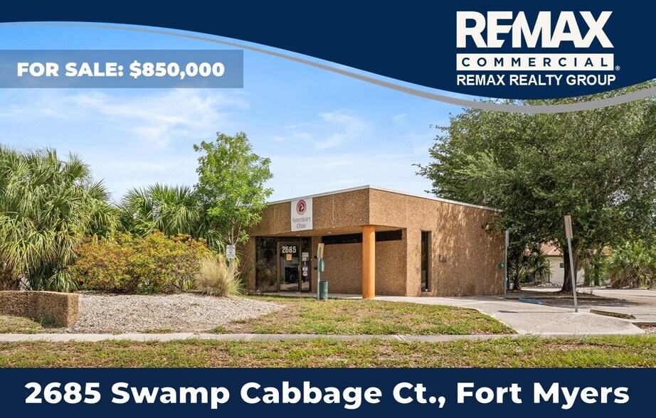 Primary Photo Of 2685 Swamp Cabbage Ct, Fort Myers Medical For Sale