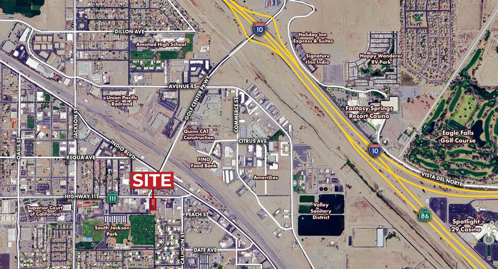 More Photos Of 83373 California 111, Indio Land For Lease