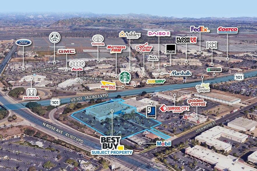 More Photos Of 2300 N Rose Ave, Oxnard Freestanding For Sale