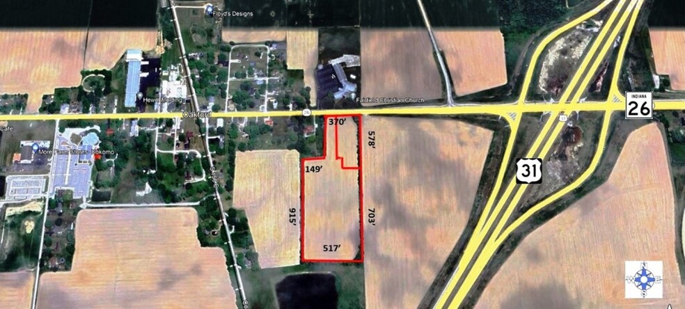 Primary Photo Of 1441 E 400 S, Kokomo Land For Sale