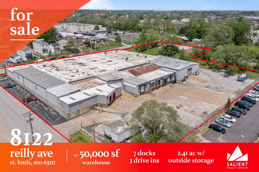 More Photos Of 8122 Reilly Ave, Saint Louis Manufacturing For Sale