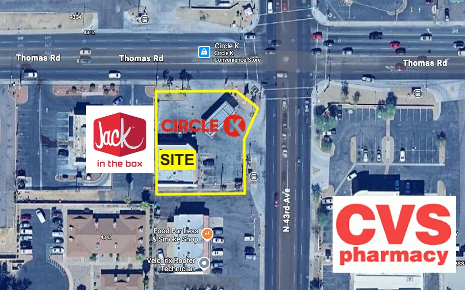 More Photos Of 4301 W Thomas Rd, Phoenix Service Station For Sale