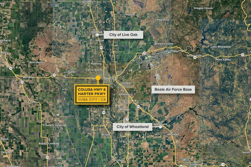 More Photos Of NWQ of Harter Pky, Yuba City Land For Lease