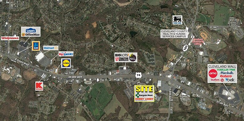 More Photos Of 1730 E Dixon Blvd, Shelby Unknown For Lease