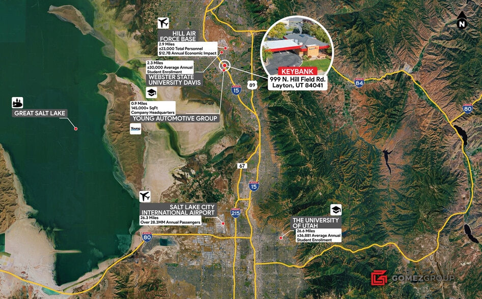 More Photos Of 999 N Hill Field Rd, Layton Bank For Sale