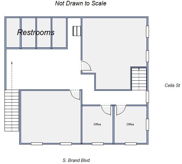 More Photos Of 218 S Brand Blvd, San Fernando Freestanding For Lease
