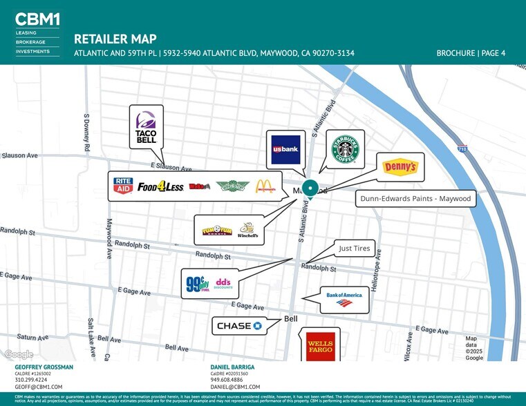 More Photos Of 5932-5940 Atlantic Blvd, Maywood Unknown For Lease