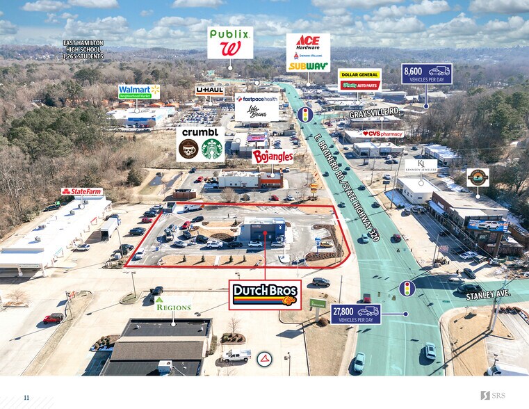 More Photos Of 7961 E Brainerd Rd, Chattanooga Fast Food For Sale