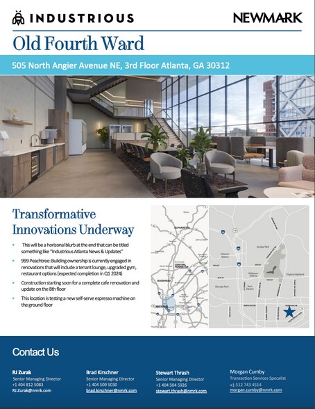 More Photos Of 505 N Angier Ave NE, Atlanta Office For Lease