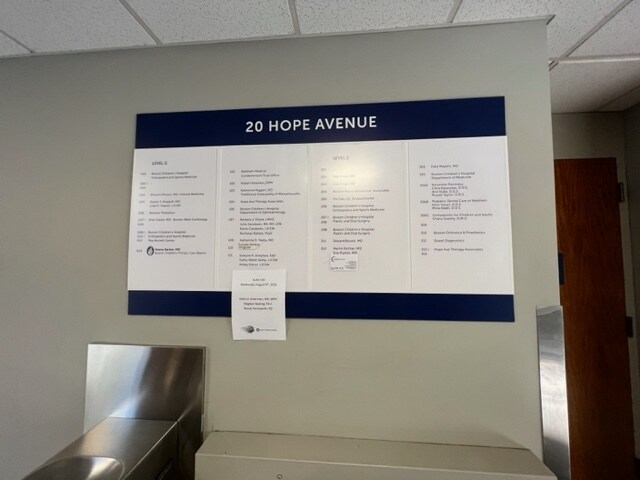 More Photos Of 20 Hope Ave, Waltham Medical For Lease