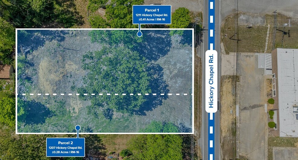 Primary Photo Of 1207-1211 Hickory Chapel Rd, High Point Land For Sale
