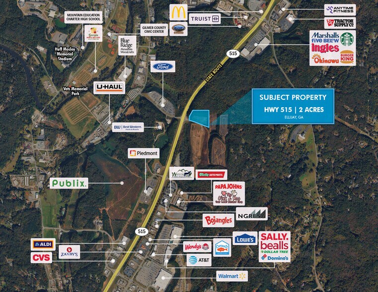 Primary Photo Of 515 HWY, Ellijay Land For Lease
