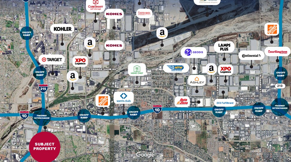 More Photos Of 1801 E Cooley Dr, Colton Warehouse For Lease