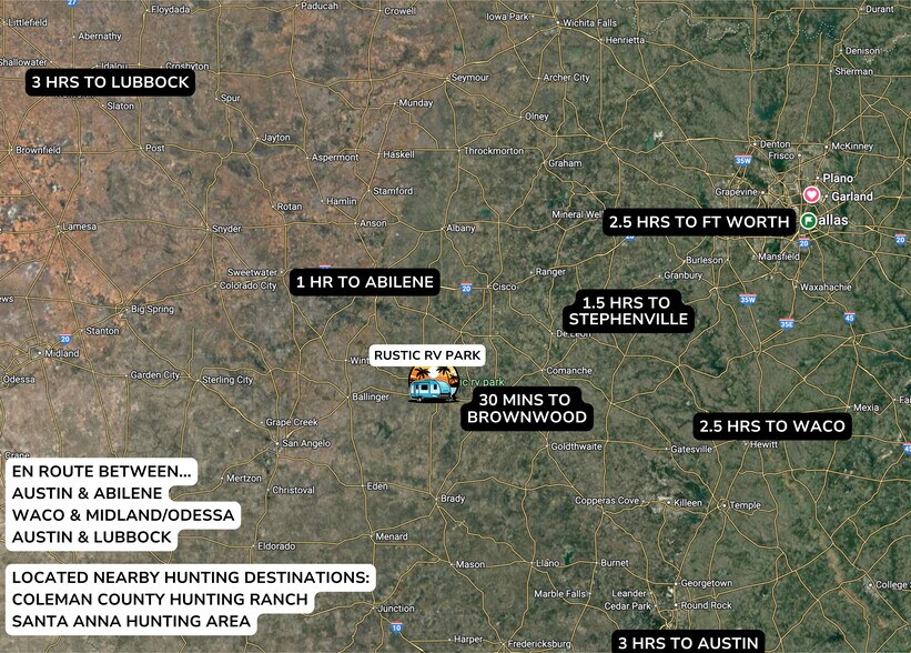 More Photos Of 2089 FM 2131, Coleman Trailer Camper Park For Sale