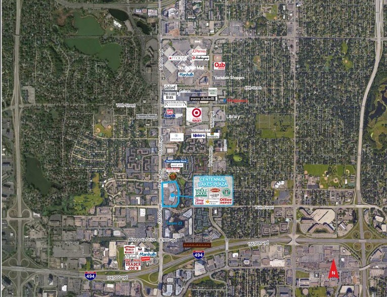 More Photos Of 7423-7495 France Ave S, Edina Storefront Retail Office For Lease