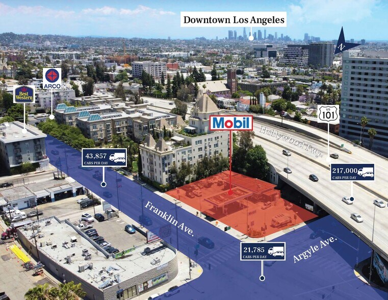 More Photos Of 6230 Franklin Ave, Los Angeles Service Station For Sale