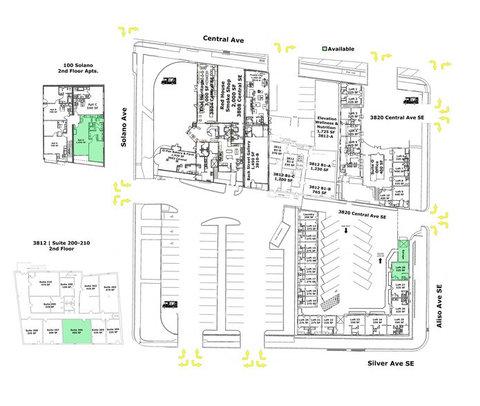 More Photos Of 3804-3810 Central Ave SE, Albuquerque Storefront Retail Residential For Lease