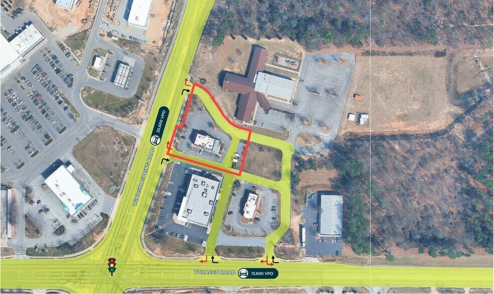 More Photos Of 3696 Windsor Spring Rd, Hephzibah Fast Food For Lease