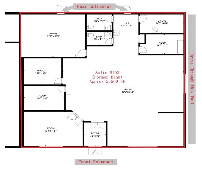 More Photos Of 200 Golfview Rd, Cecil Storefront Retail Office For Sale