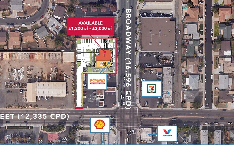 More Photos Of 880 Broadway, Chula Vista Fast Food For Lease