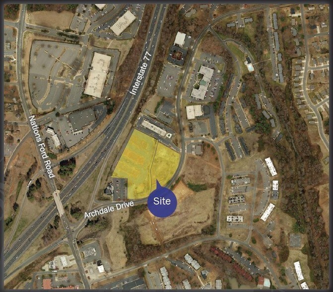 Primary Photo Of 275 Archdale Dr, Charlotte Land For Sale