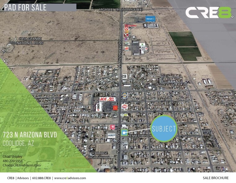 Primary Photo Of 723 Arizona, Coolidge Land For Sale