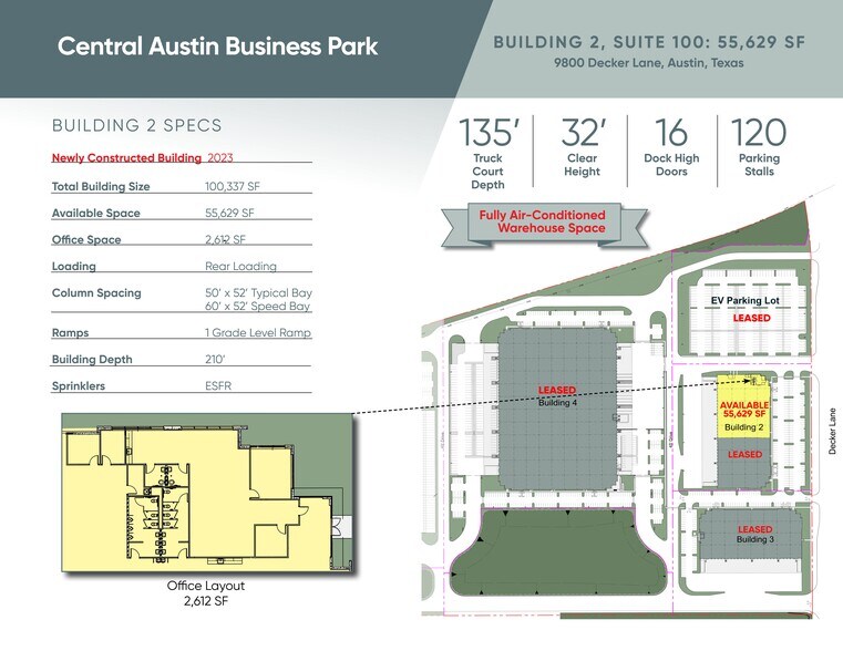 More Photos Of 9800 Decker Ln, Austin Warehouse For Lease