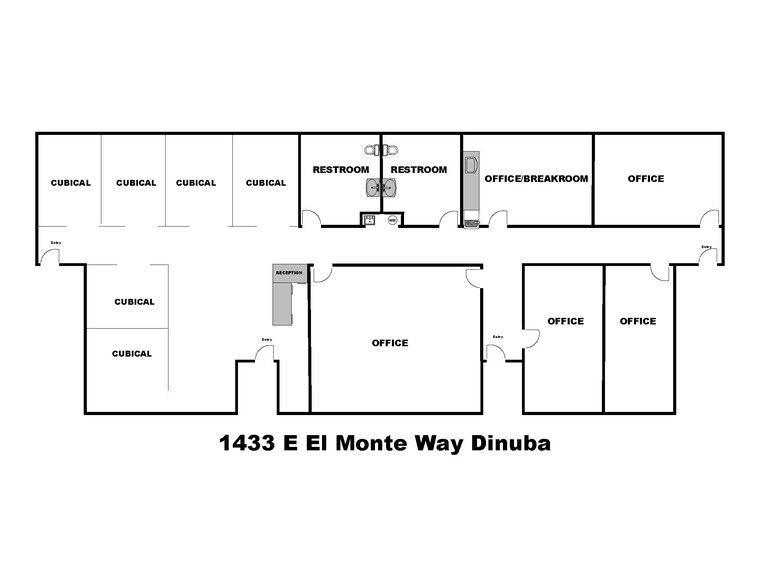 More Photos Of 1441-1443 E El Monte Way, Dinuba Office For Lease