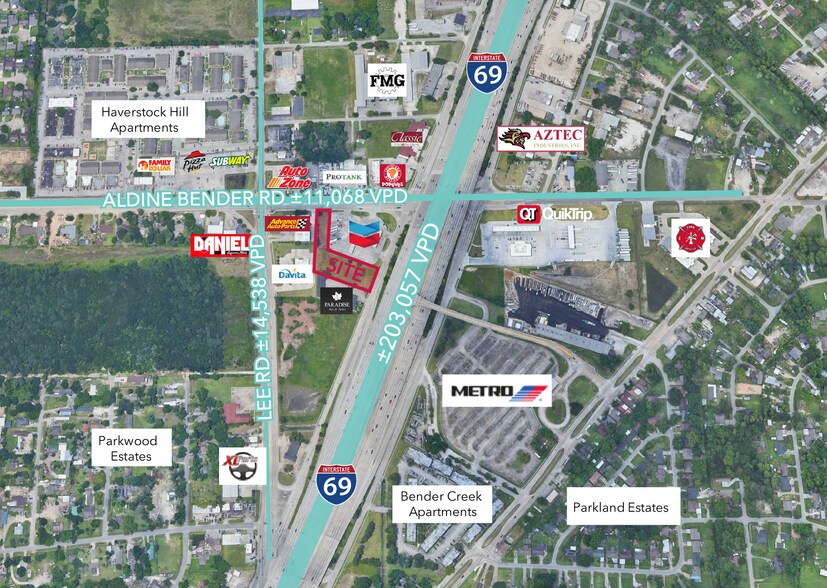 More Photos Of 14545 Eastex Freeway Service Road, Humble Land For Sale