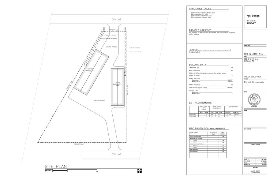 More Photos Of 109 W 34th Ave, Bellevue Self Storage For Sale