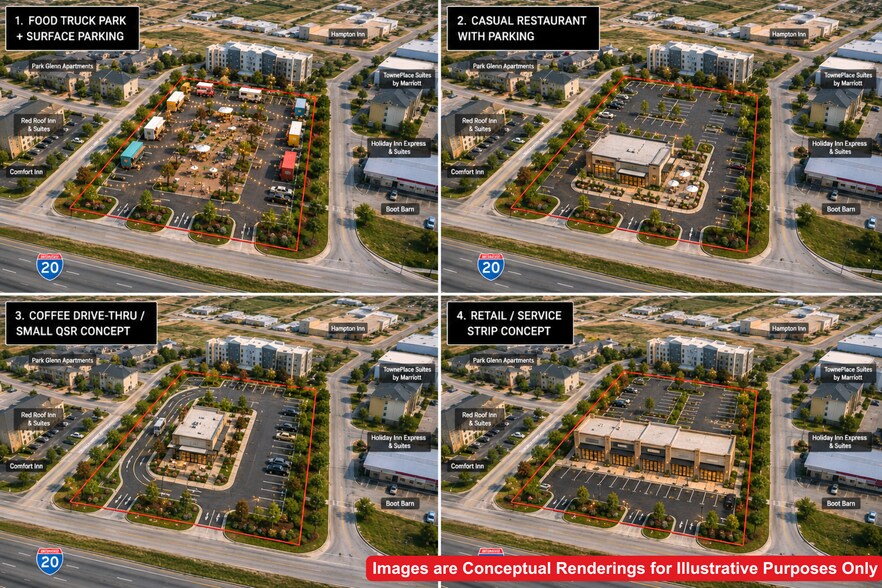 More Photos Of 2406 Connell St, Midland Land For Lease