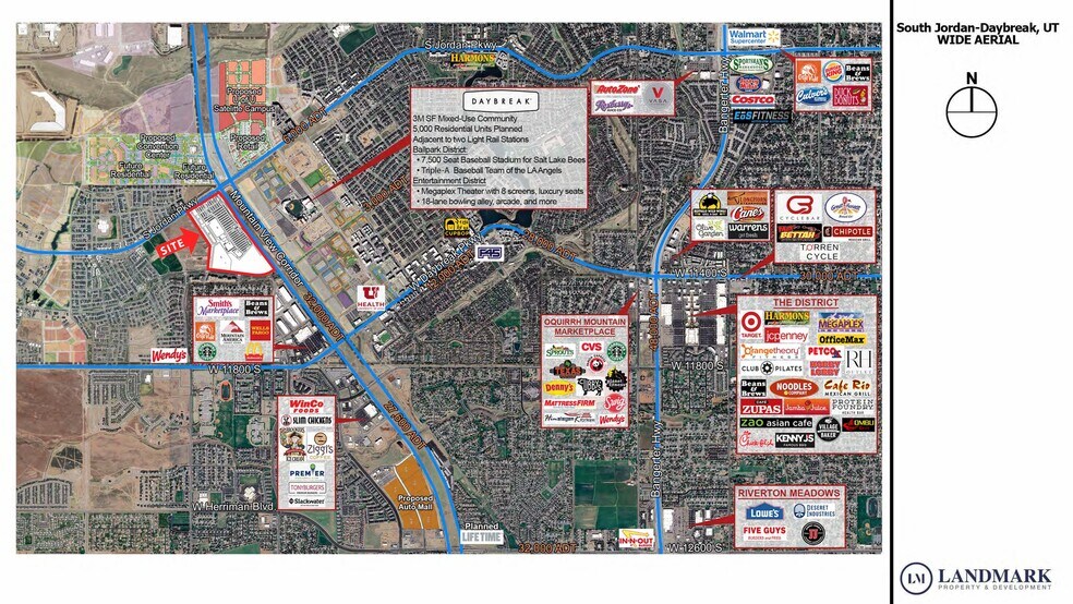 More Photos Of Mountain View Corridor & South Jordan Pkwy, South Jordan General Retail For Lease