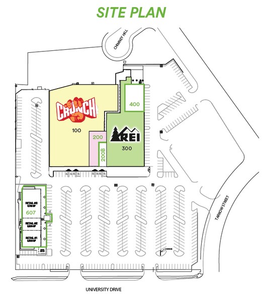 More Photos Of 601 University Dr, College Station Storefront For Lease