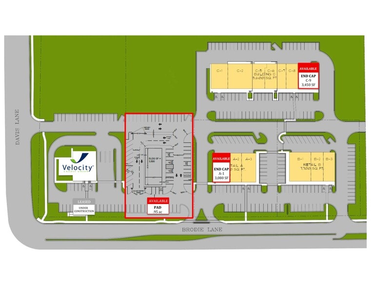 More Photos Of 9001 Brodie Ln, Austin Land For Lease