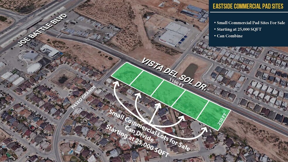 More Photos Of 12400 Vista Del Sol, El Paso Land For Sale