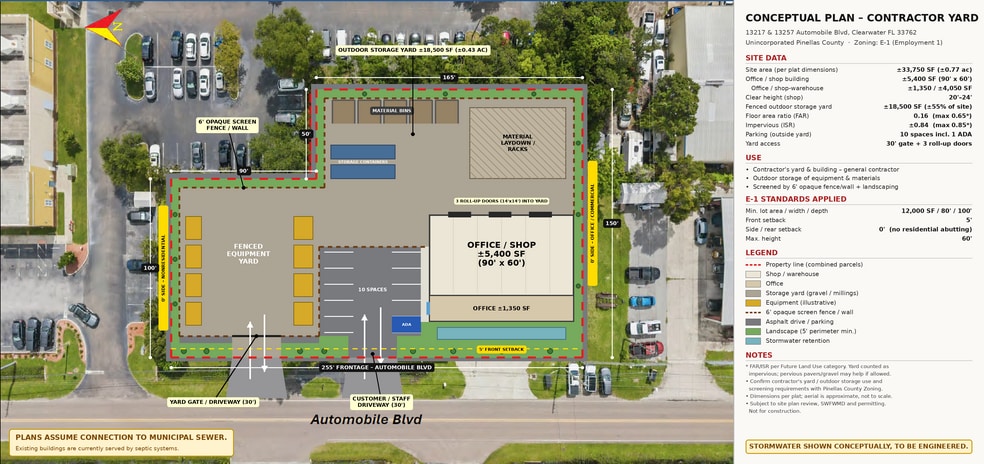 More Photos Of 13257 Automobile Blvd, Clearwater Warehouse For Sale