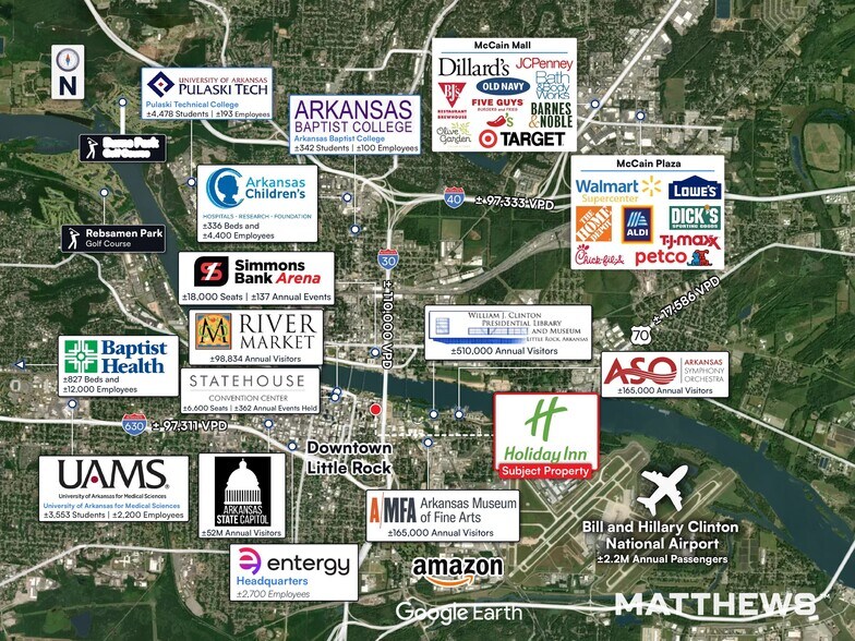 More Photos Of 600 Interstate 30, Little Rock Hotel For Sale