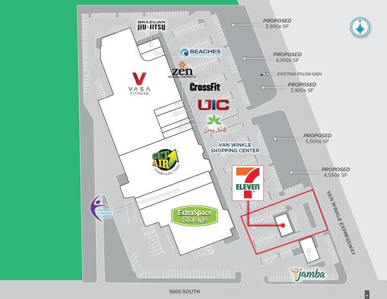 More Photos Of 5570 S Van Winkle Expy, Murray General Retail For Sale