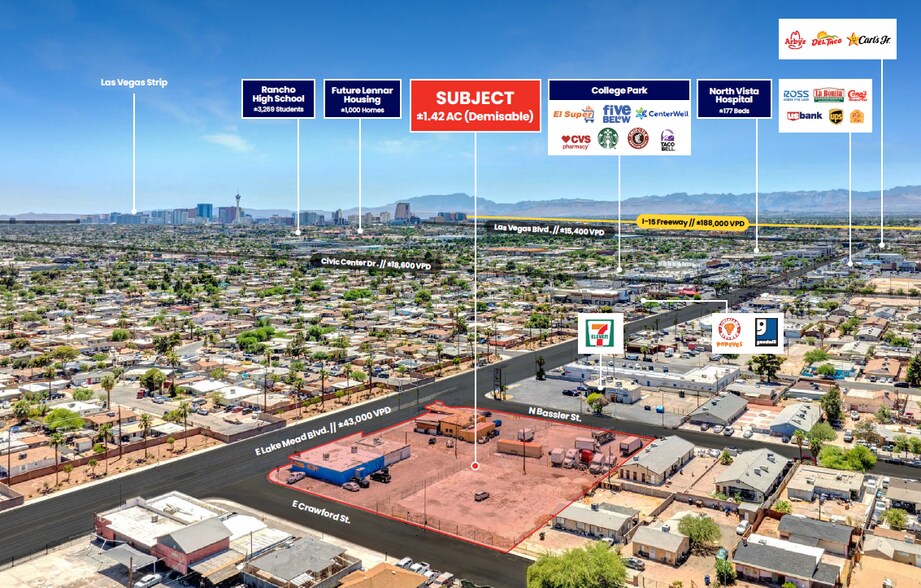 Primary Photo Of 2722 E Lake Mead Blvd, North Las Vegas Land For Lease