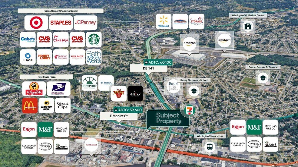 More Photos Of 201 W Market St, Wilmington Service Station For Sale