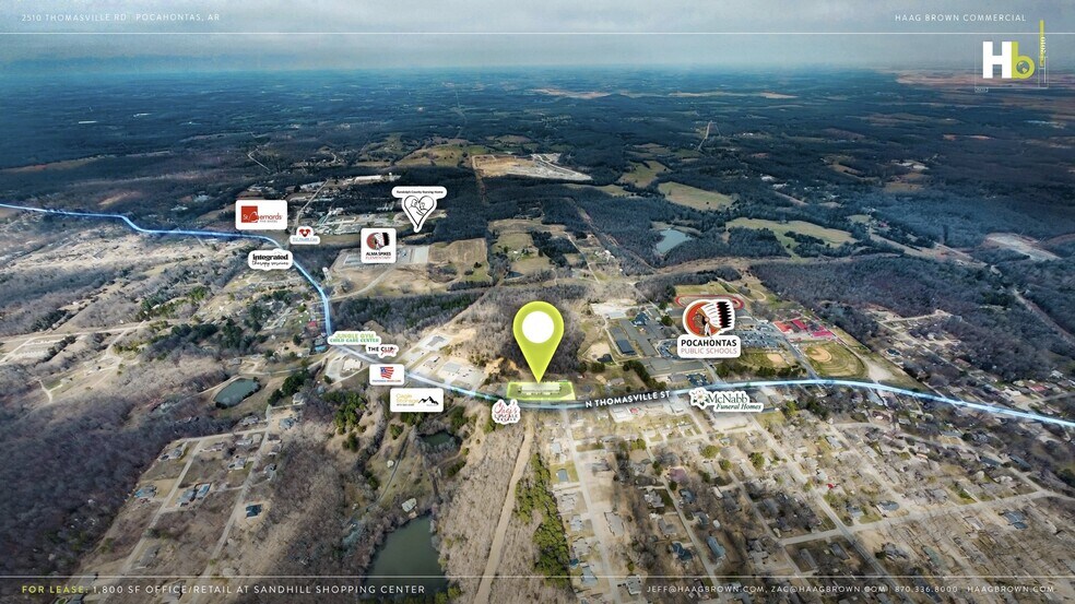 More Photos Of 2510 Thomasville Rd, Pocahontas Storefront Retail Office For Lease