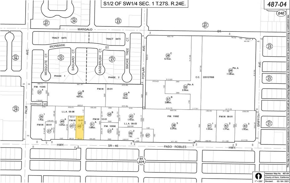 More Photos Of 1900 Highway 46, Wasco Freestanding For Lease
