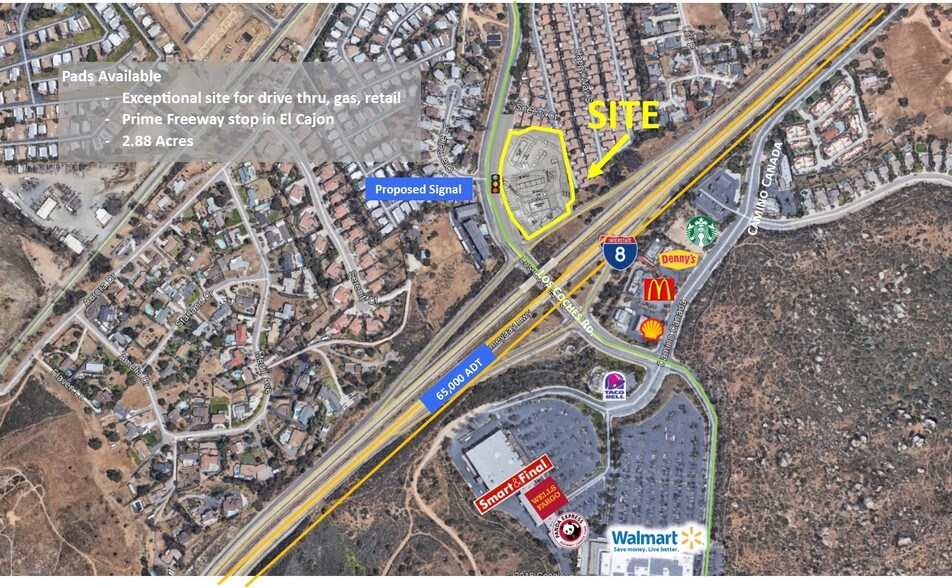 More Photos Of 8445 Los Coches Rd, El Cajon Land For Lease