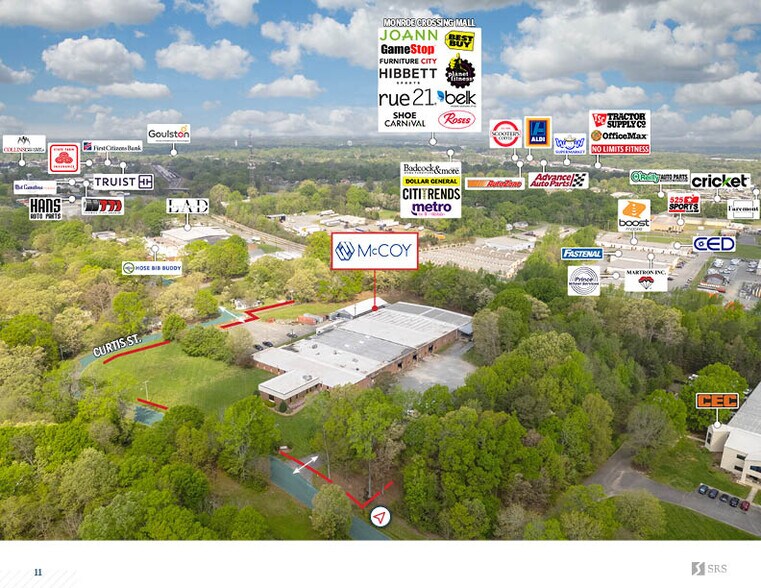 More Photos Of 1101 Curtis St, Monroe Warehouse For Lease
