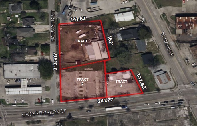 Primary Photo Of 201 & 211 Crosstimbers St & 4410 Harvard St, Houston Land For Sale
