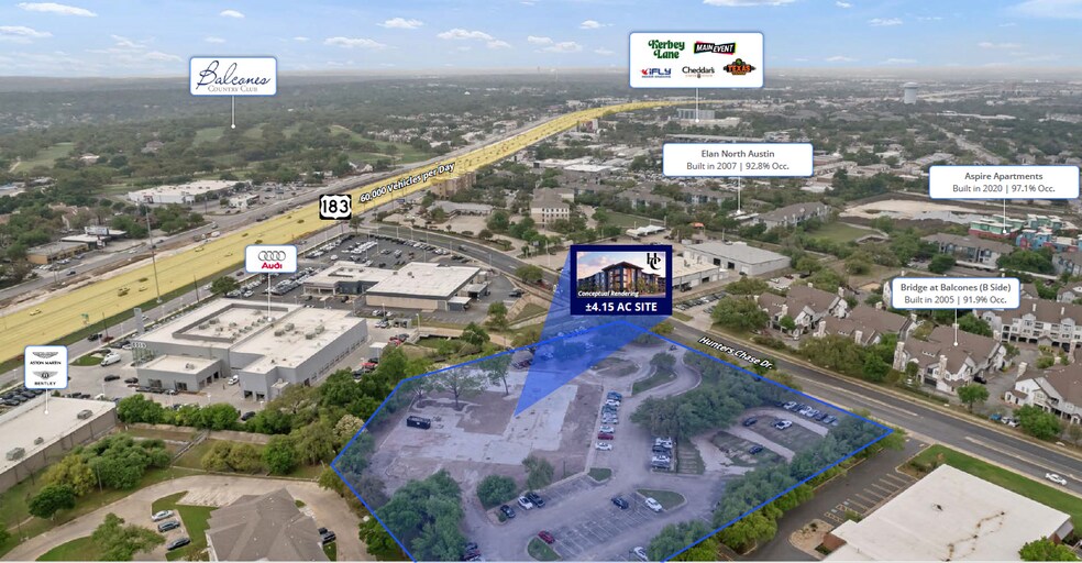 Primary Photo Of 12151 Hunters Chase Dr, Austin Land For Sale